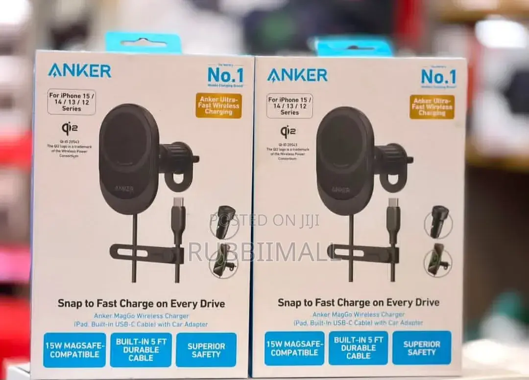Anker MagGo 15W Wireless Car Charger