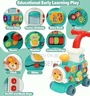 5in 1 Sit-to-Stand Baby Walker