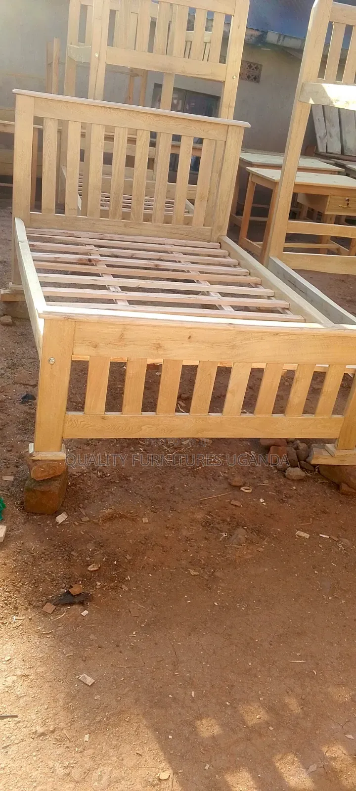 4 by 6 High Grade Wooden Bed