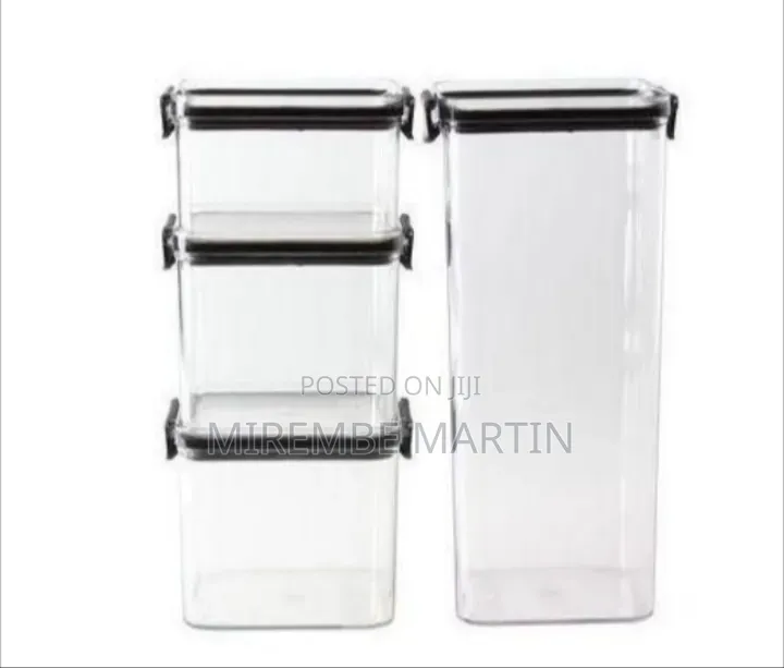 Elegant Airtight Food Storage Container Set (6Pcs)