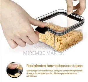 Elegant Airtight Food Storage Container Set (6Pcs)