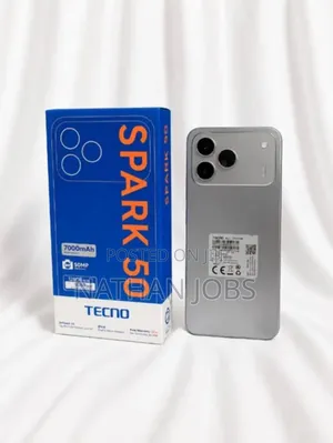 New Tecno Spark 50 128 GB Silver