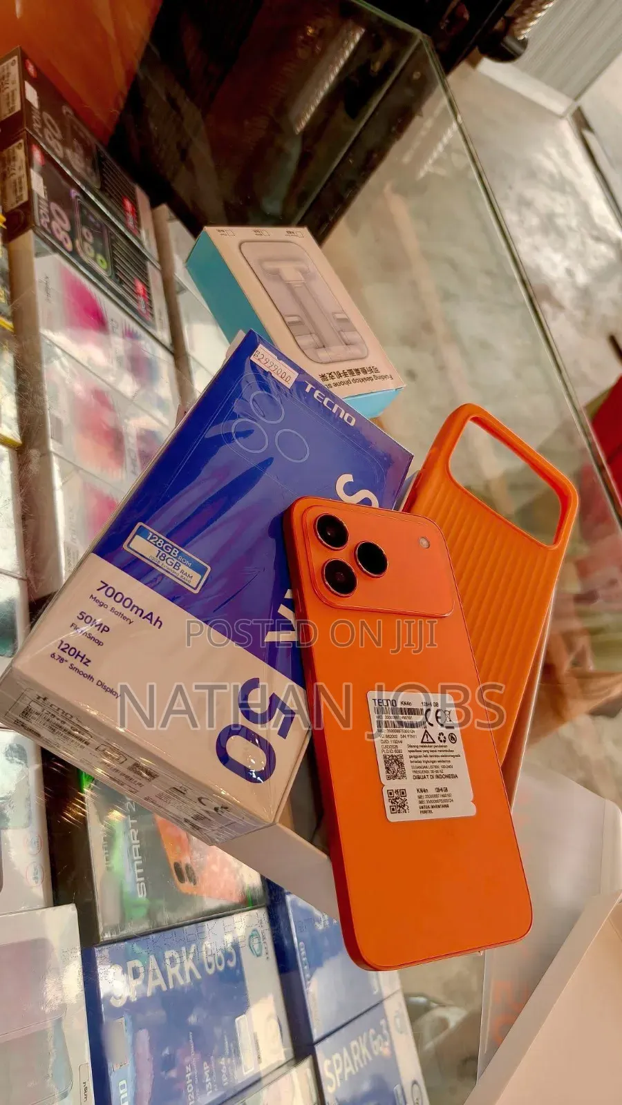 New Tecno Spark 50 128 GB Orange