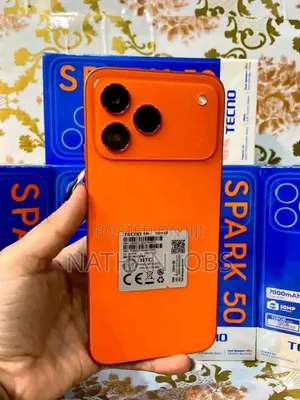 New Tecno Spark 50 128 GB Orange