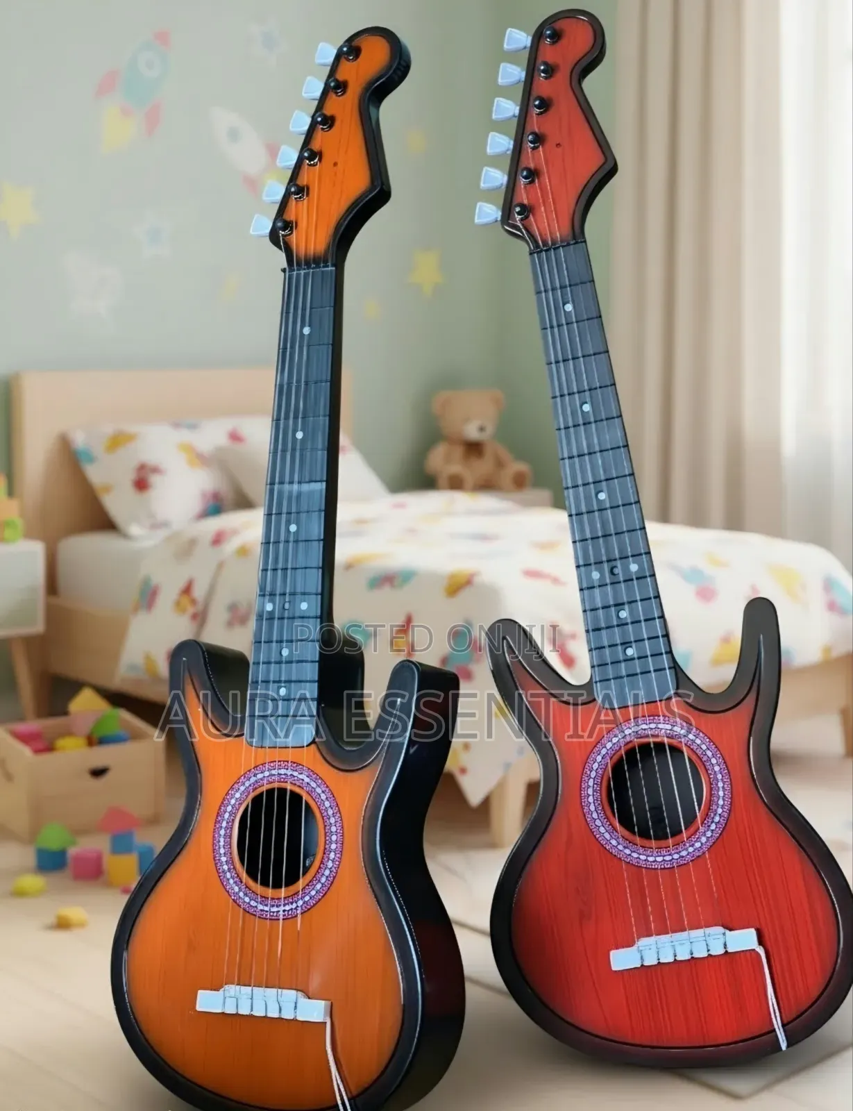6-String Children's Toy Rock Guitars