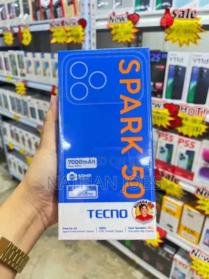 New Tecno Spark 50 128 GB Blue