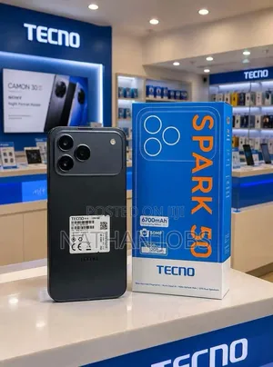 New Tecno Spark 50 128 GB Black