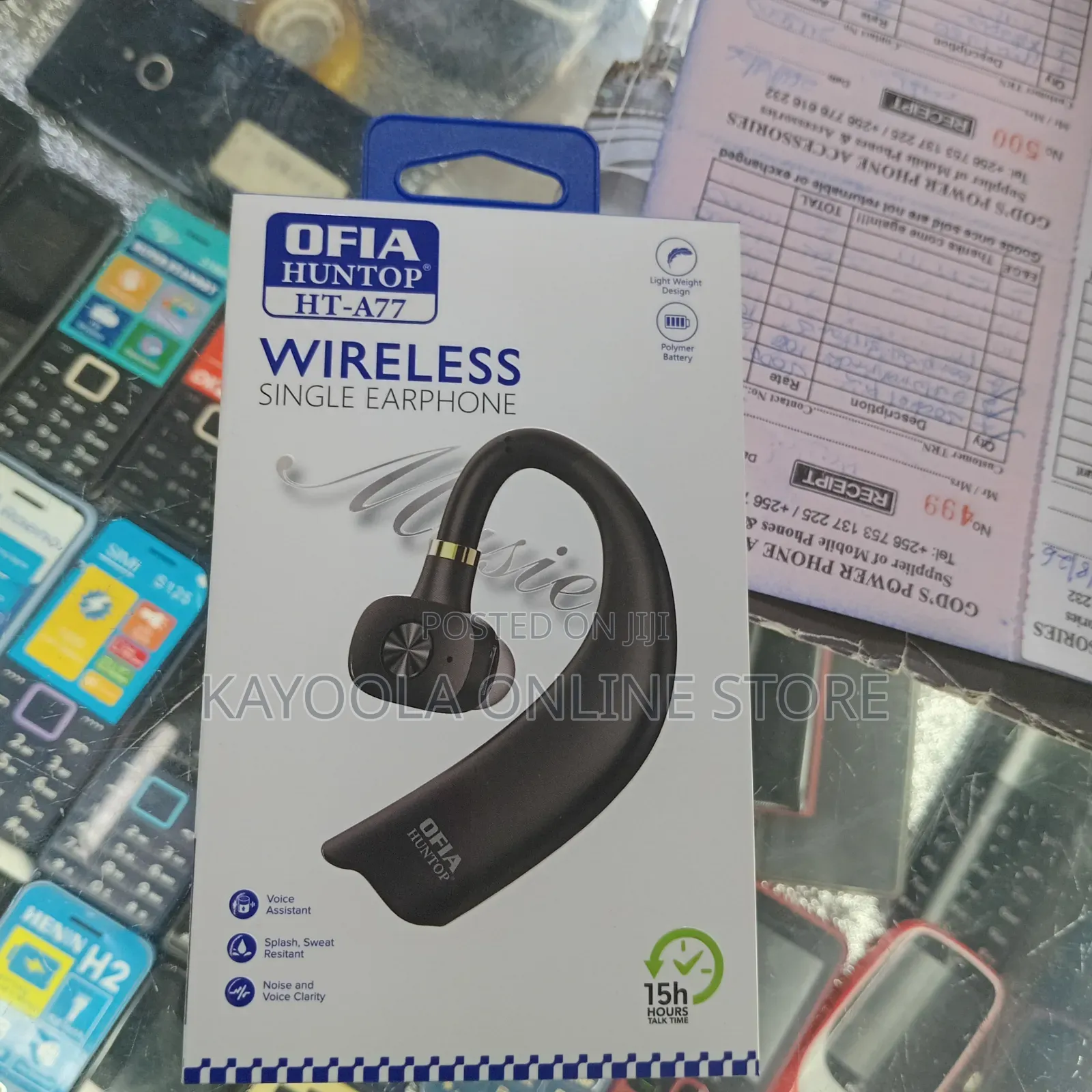 OFIA Huntop HT-A77 Wireless Single Earphone