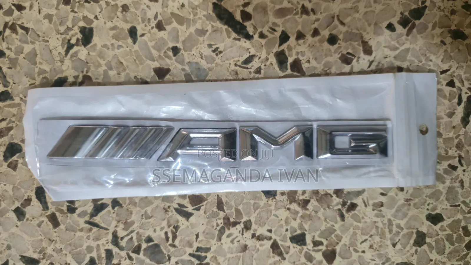 AMG Silver Logo for Mercedes-Benz