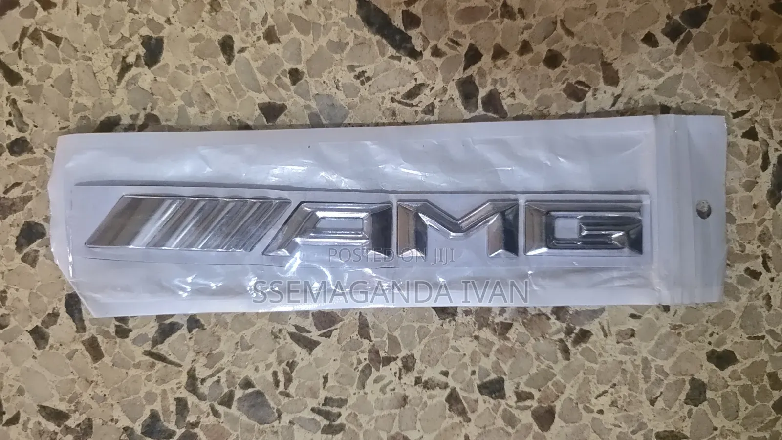 AMG Silver Logo for Mercedes-Benz