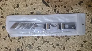 AMG Silver Logo for Mercedes-Benz