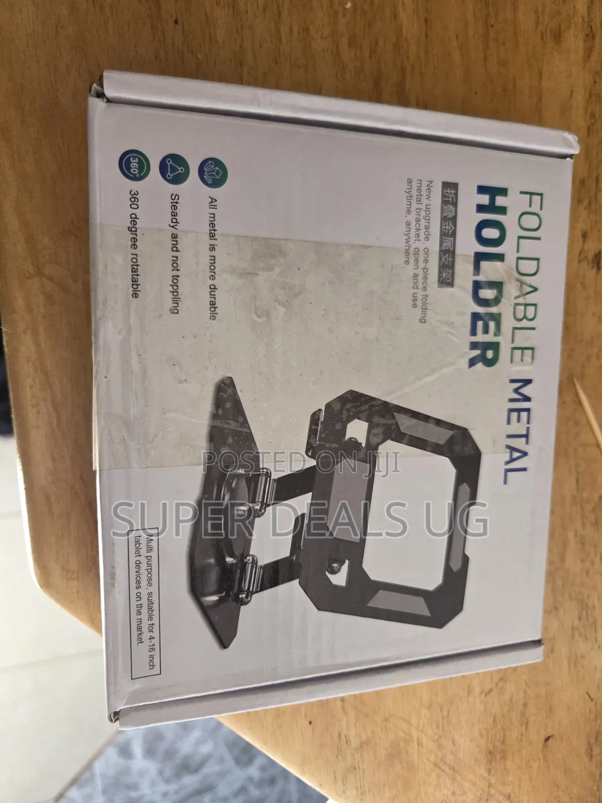 Tablet Stand Foldable Metal Holder