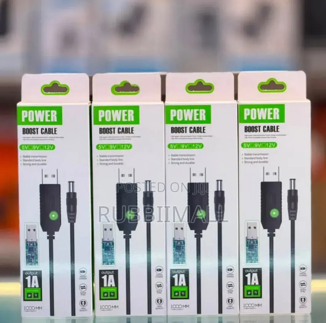 USB to DC Power Boost Cable