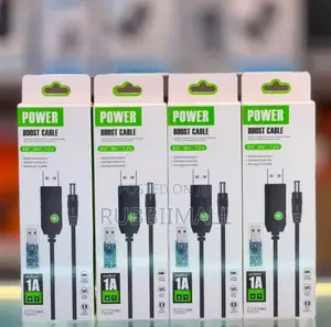 USB to DC Power Boost Cable