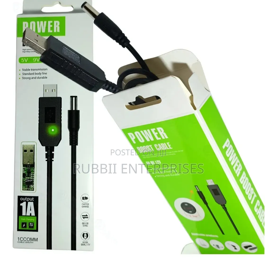 USB to DC Power Boost Cable