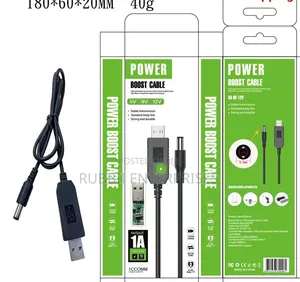 USB to DC Power Boost Cable