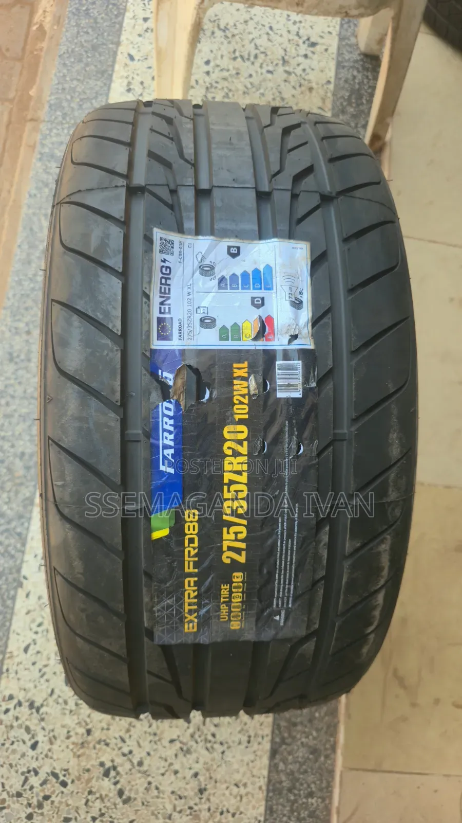 275/35zr20 102w Farroad Frd88