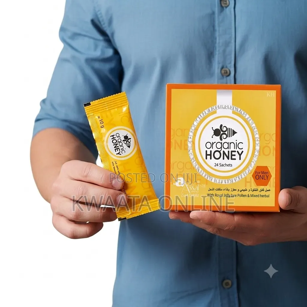 Men's Vitality Organic Honey Libido Booster Stamina Gem (1 Sachet, 10g