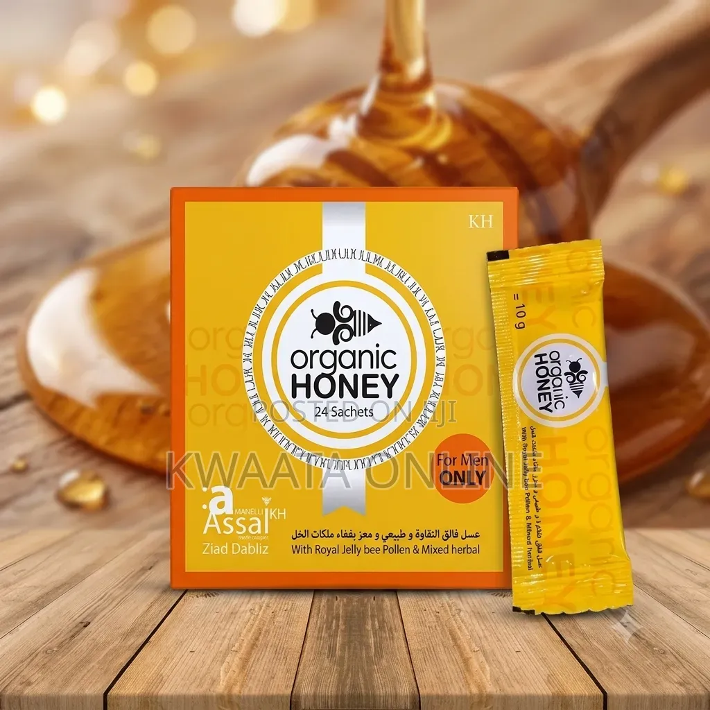 Men's Vitality Organic Honey Libido Booster Stamina Gem (1 Sachet, 10g