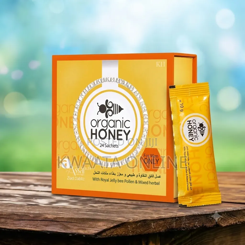 Men's Vitality Organic Honey Libido Booster Stamina Gem (1 Sachet, 10g