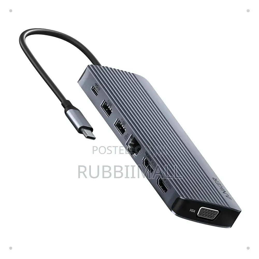 Anker USB-C Hub (14-in-1, Triple Display)