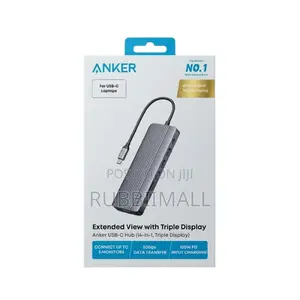 Anker USB-C Hub (14-in-1, Triple Display)