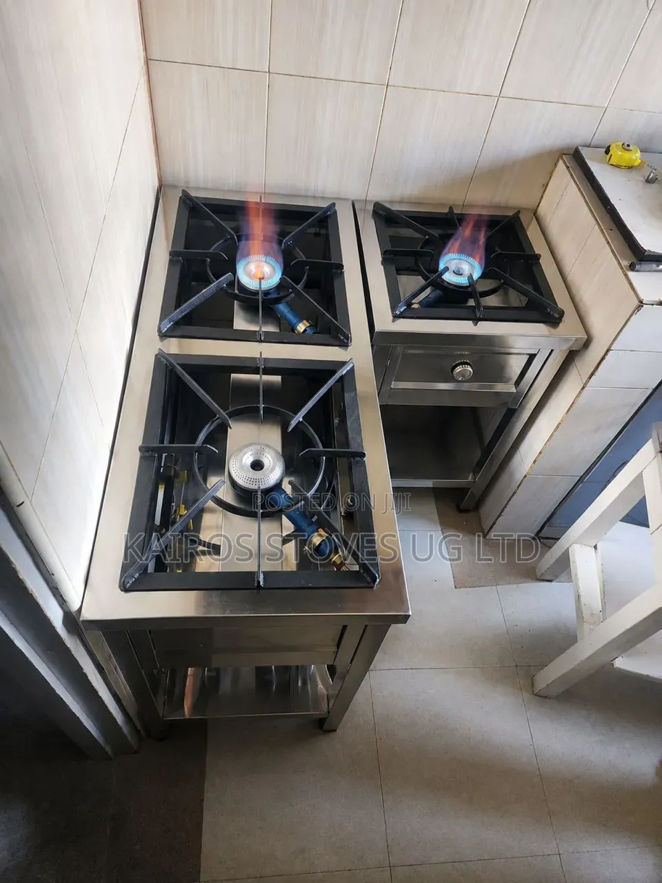3 Burner Heavy Duty Gas Stove