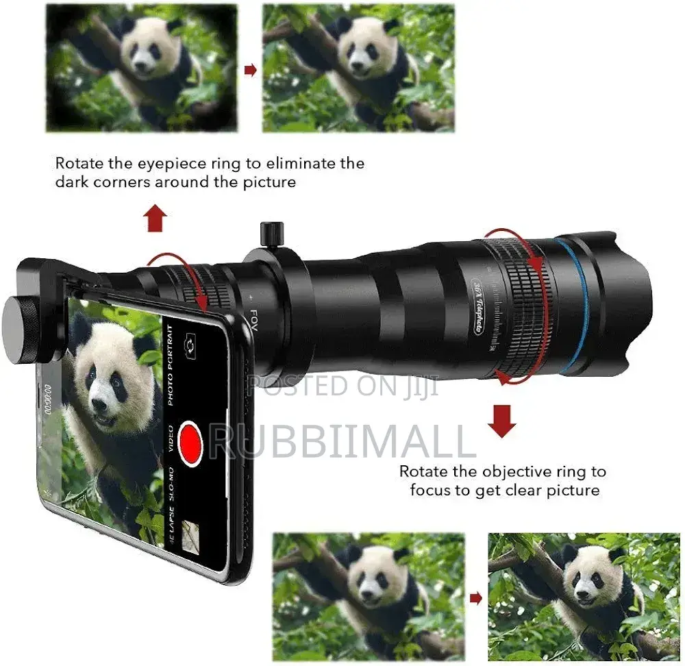 Apexel 36x Telephoto Zoom Lens Set