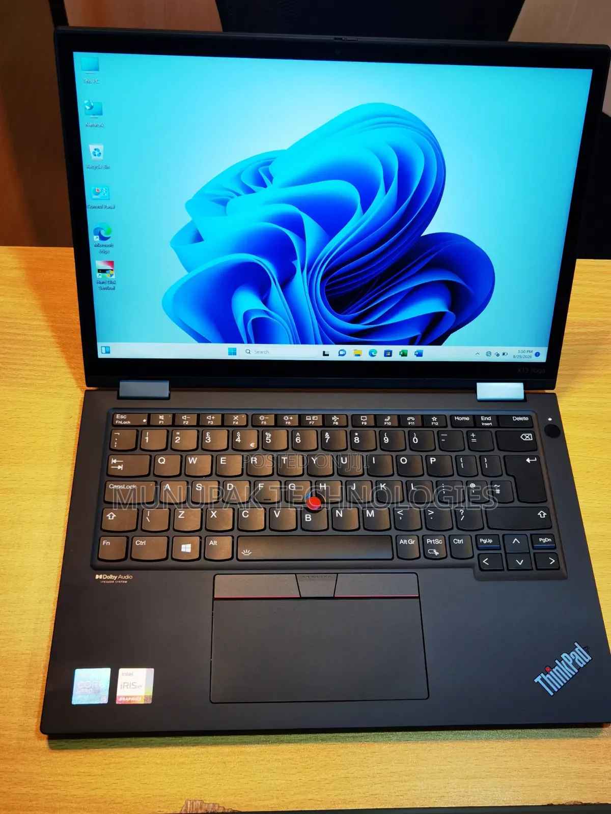 Laptop Lenovo ThinkPad x13 Yoga 16GB Intel Core i5 SSD 1T