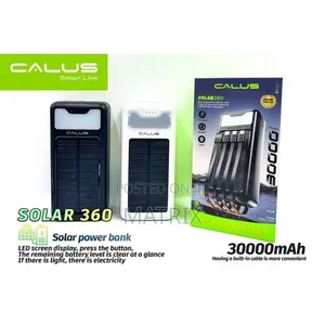 30000mAh Solar Power Bank CALUS