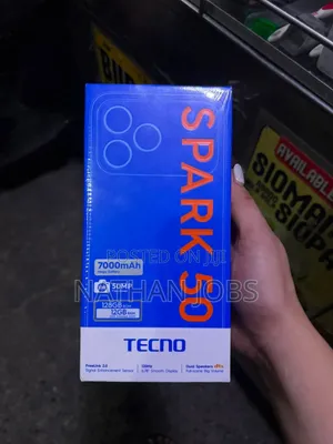 New Tecno Spark 50 128 GB Black