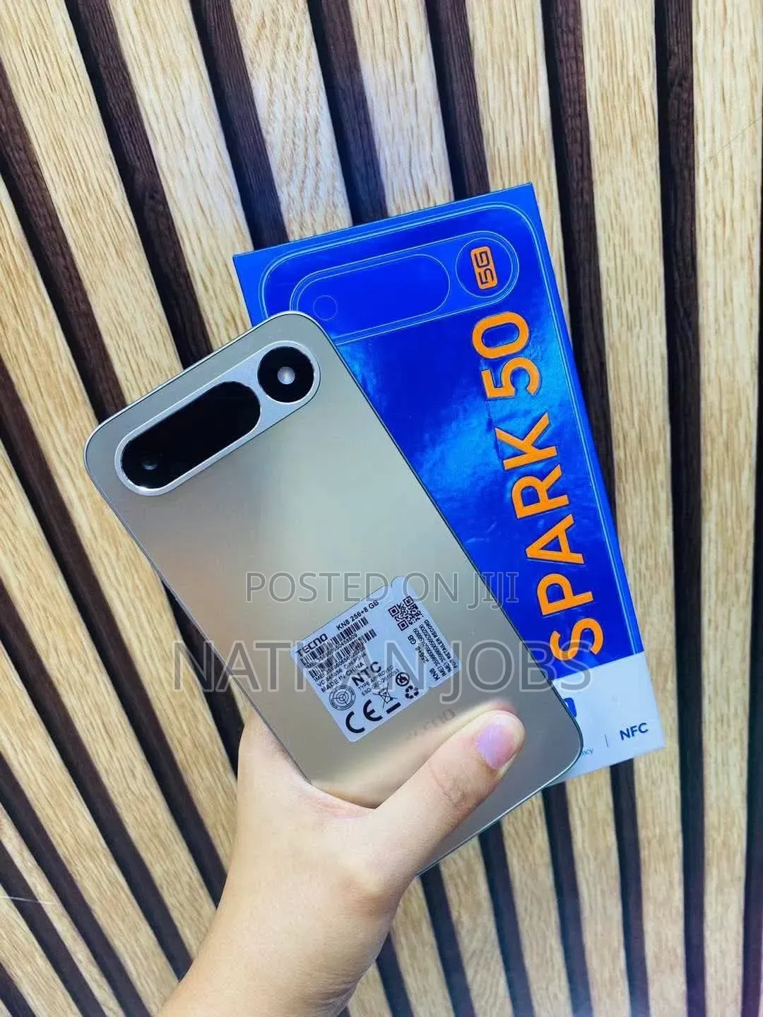 New Tecno Spark 50 5G 256 GB Silver