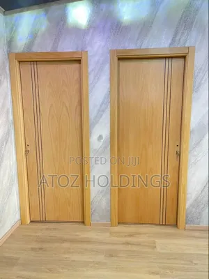 Doors/Plain Natural Finished Wooden Doors in Any Colour Shed 580,000/-