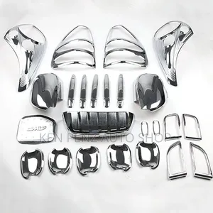 Landcruiser Ronaldo LC120 Chrome Plated Plastic Covers Kit / Set