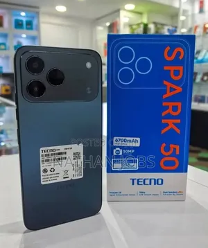 New Tecno Spark 50 128 GB Black