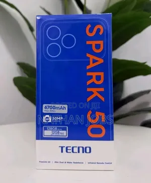 New Tecno Spark 50 128 GB Black
