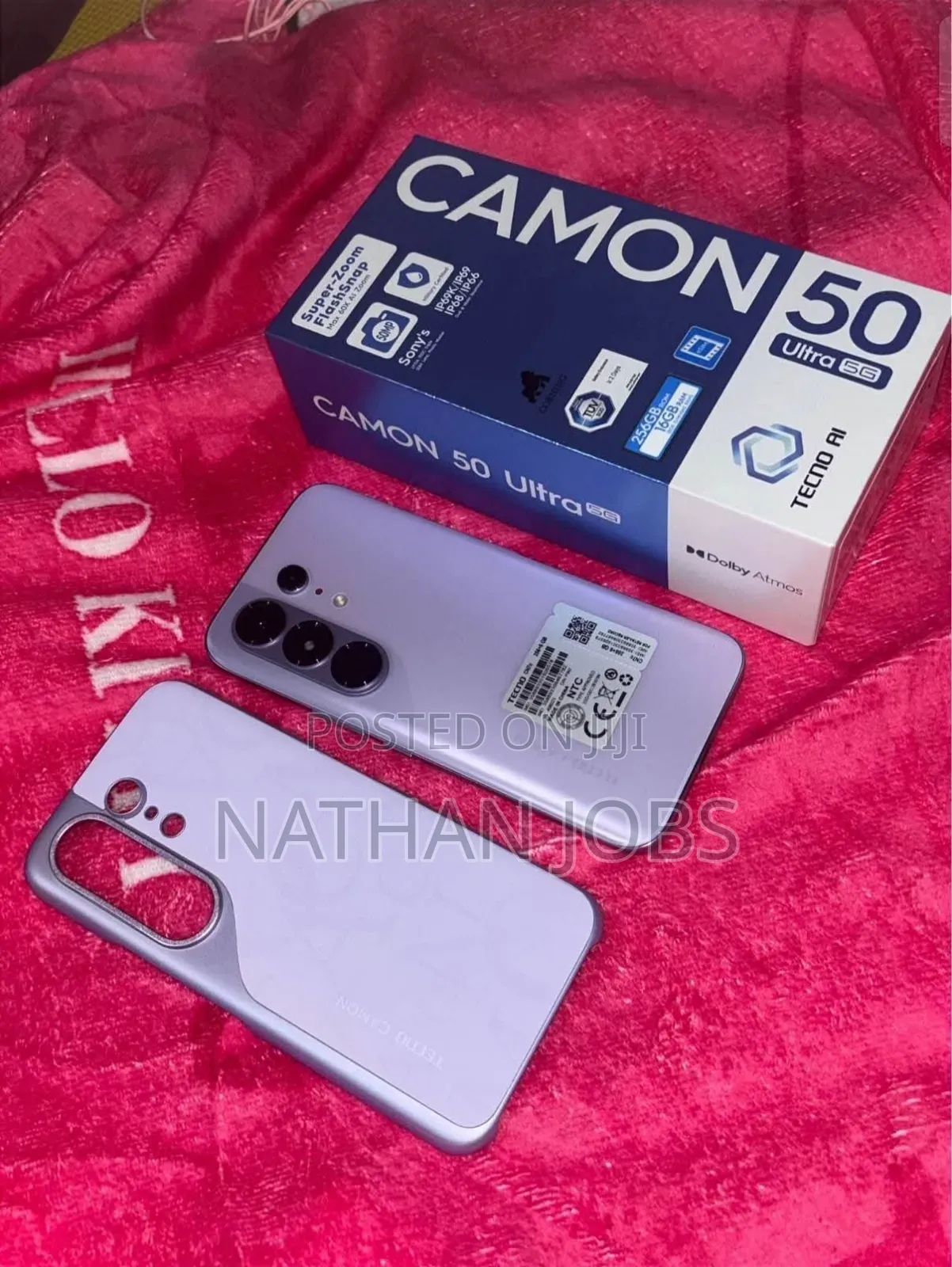 New Tecno Camon 50 Ultra 512 GB Purple