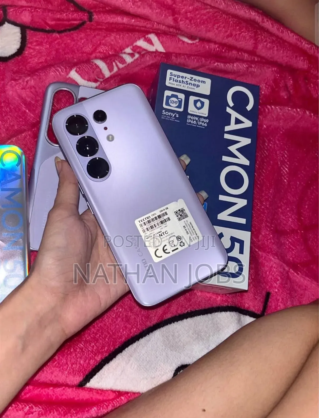 New Tecno Camon 50 Ultra 512 GB Purple