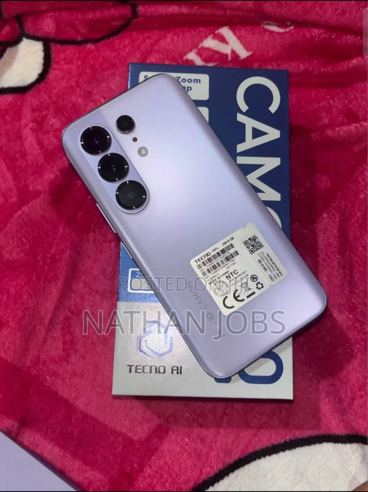 New Tecno Camon 50 Ultra 512 GB Purple