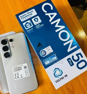 New Tecno Camon 50 Pro 256 GB Silver
