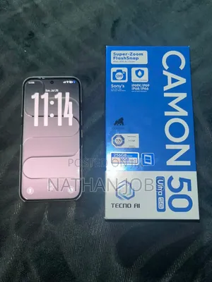 New Tecno Camon 50 Ultra 256 GB Silver