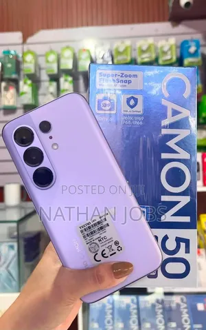New Tecno Camon 50 Ultra 512 GB Purple