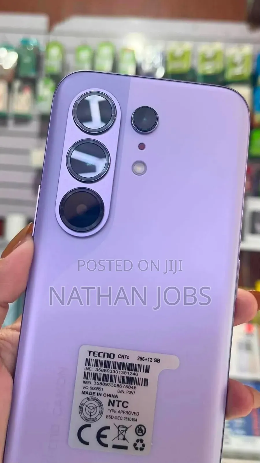 New Tecno Camon 50 Ultra 512 GB Purple