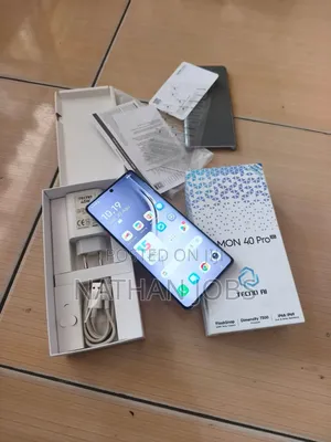 New Tecno Camon 40 Pro 4G 256 GB Black