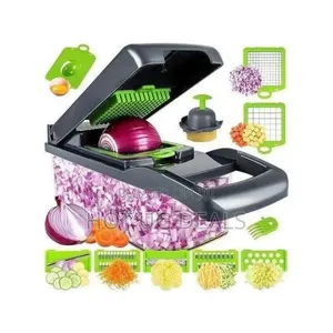 Kitchen Vegetable Cutter – Salad Chopper, Potato Slicer & Grater