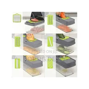 Kitchen Vegetable Cutter – Salad Chopper, Potato Slicer & Grater