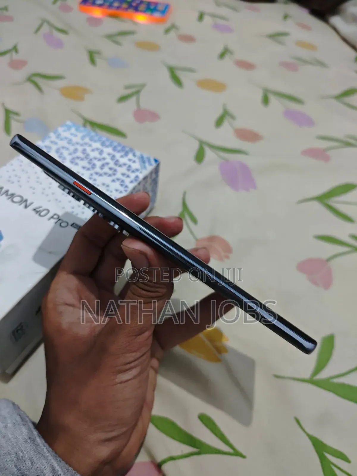 New Tecno Camon 40 Pro 4G 256 GB Black