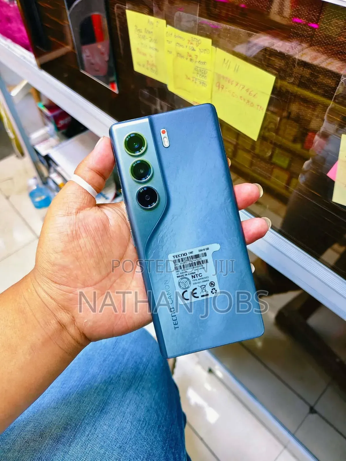 New Tecno Camon 40 Pro 4G 256 GB Black