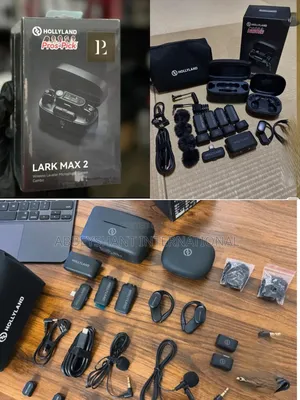 Hollyland Lark Max 2 Wireless Lavalier Microphone System Combo