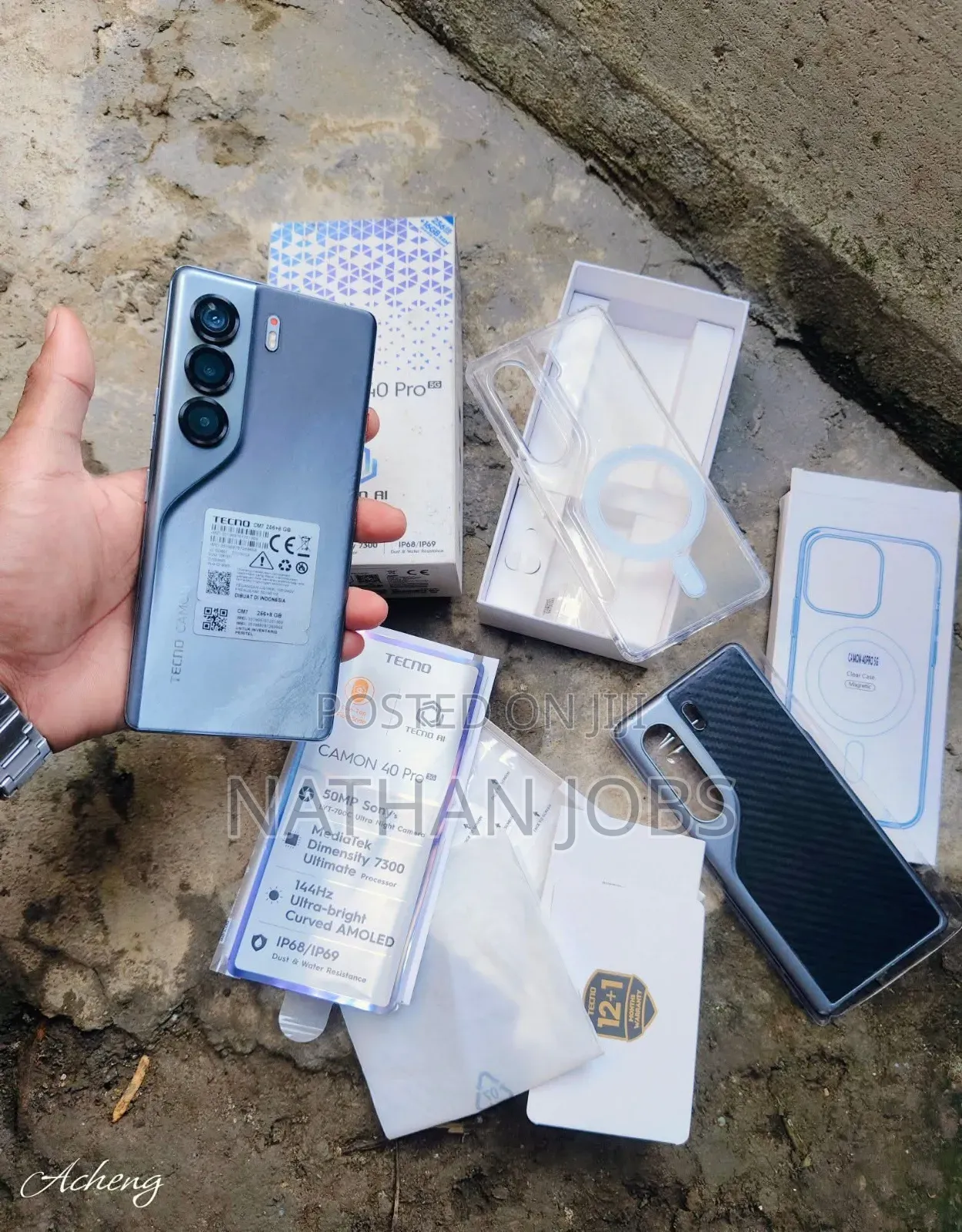 New Tecno Camon 40 Pro 4G 256 GB Green